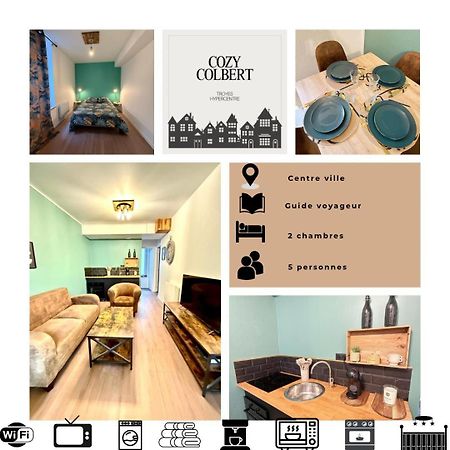Hyper Centre Le Cozy Colbert Apartment Троа Екстериор снимка